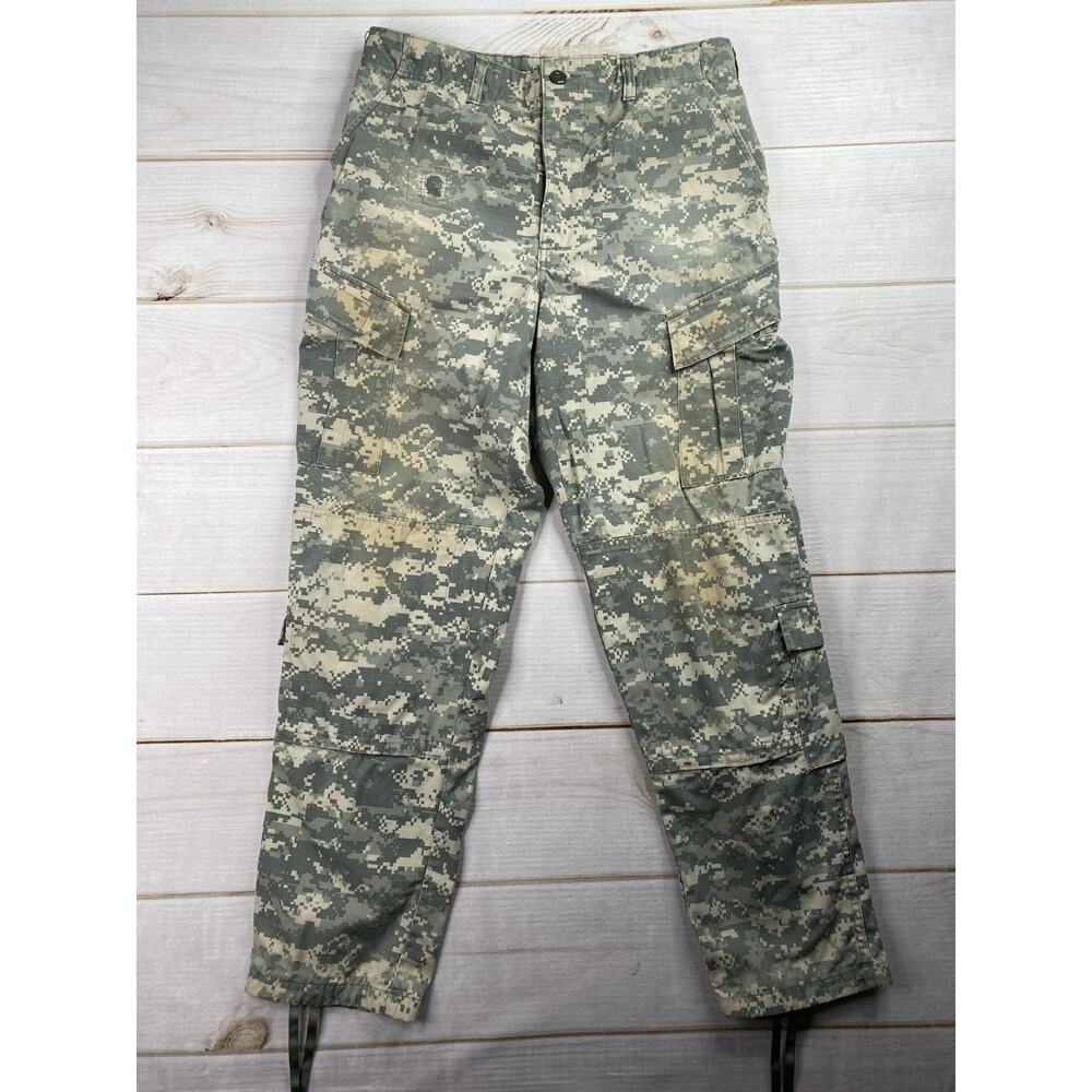 US Air Force ABU Camo Military Utility Mens M Long Digital Woodland Desert Cargo